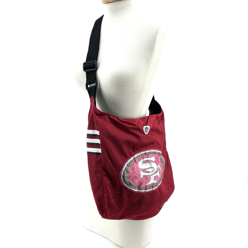 49ers Grunge Streetwear Jersey Crossbody Bag NFL Game Day Y2K Distressed Purse